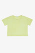 COTTON JERSEY RAW EDGE POCKET TEE